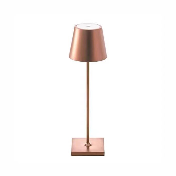 Nordic charging iron art high footed cup table lamp