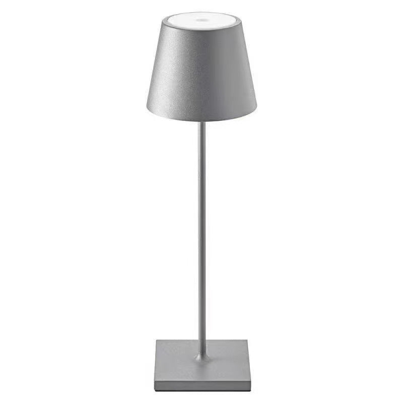 Nordic charging iron art high footed cup table lamp