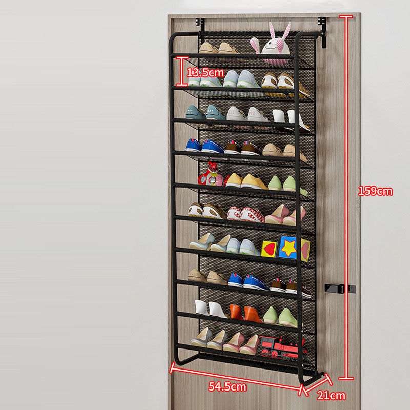 dormitory door multilayer assembly shoe rack