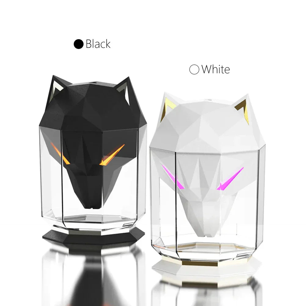 wolf head humidifier 650ml usb aromatherapy humidifiers diffusers