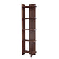 5 tier corner storage bookshelf shelving unit 45cm