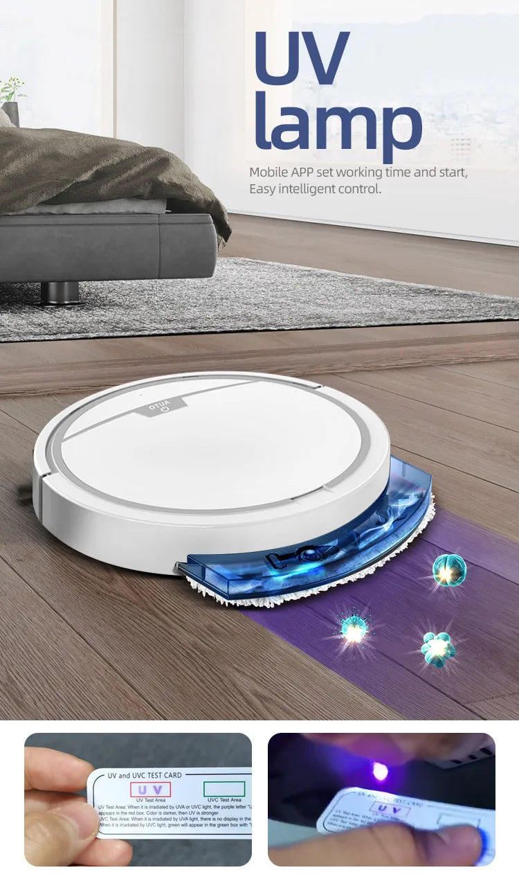 Automatic App Control Vacuum Cleaner Household Floor Sweeper