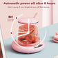 Mug Heater for Home Coffee Milk Tea Cup Warmer Usb Electric Cup Warmer for Boxed Drinks Digital Automatic Power Off 8 Hours