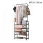 Cloth Storage Rack Floor Standing Shelf Hook Shoe Rack Coat Hanger Coat Racks Stand Bag Hat Storage Organizer Home Organizer