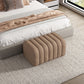 Modern shoe bench entrance Low stool hotel rests feet Sofa chair bedroom velvet bed end soft sofa bench design ottoman furniture