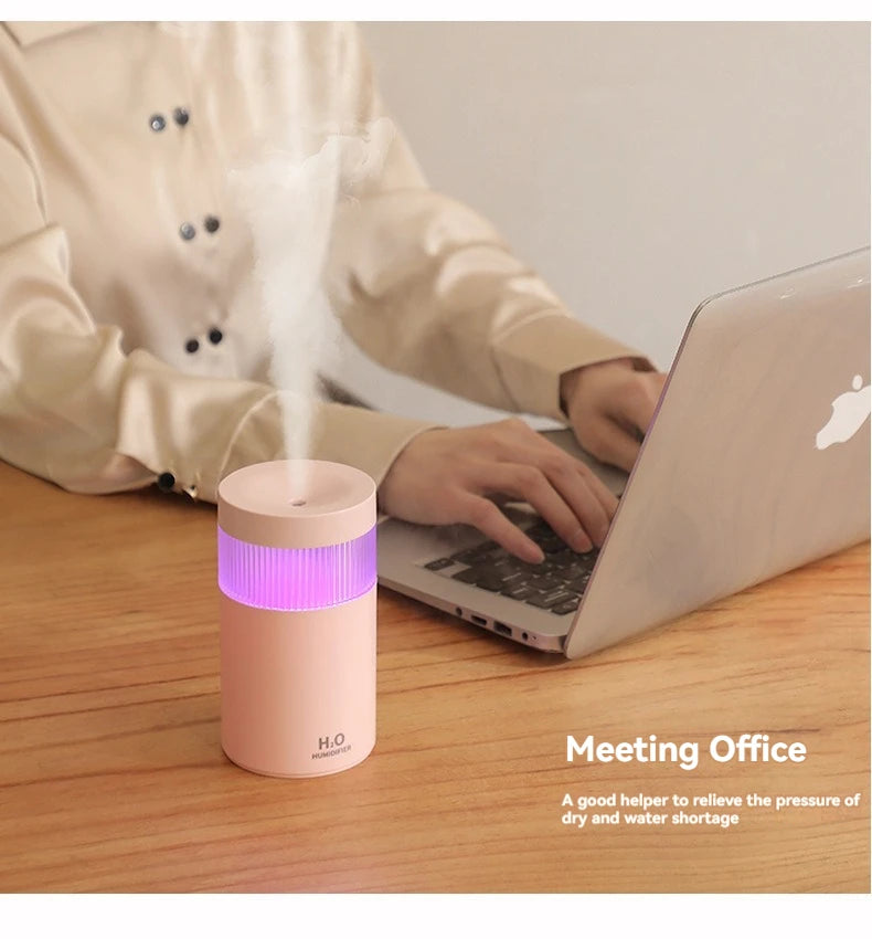 New Small Mini Desktop USB Humidifier Atomizer Household Car Water Replenisher Small Night Light