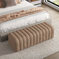 Modern shoe bench entrance Low stool hotel rests feet Sofa chair bedroom velvet bed end soft sofa bench design ottoman furniture