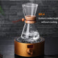 Chemex Coffee Hand Brewed Coffee Glass kettle 400ml/600ml/800ml Drip Wooden Collar Coffee Brew Kettle Coffee maker