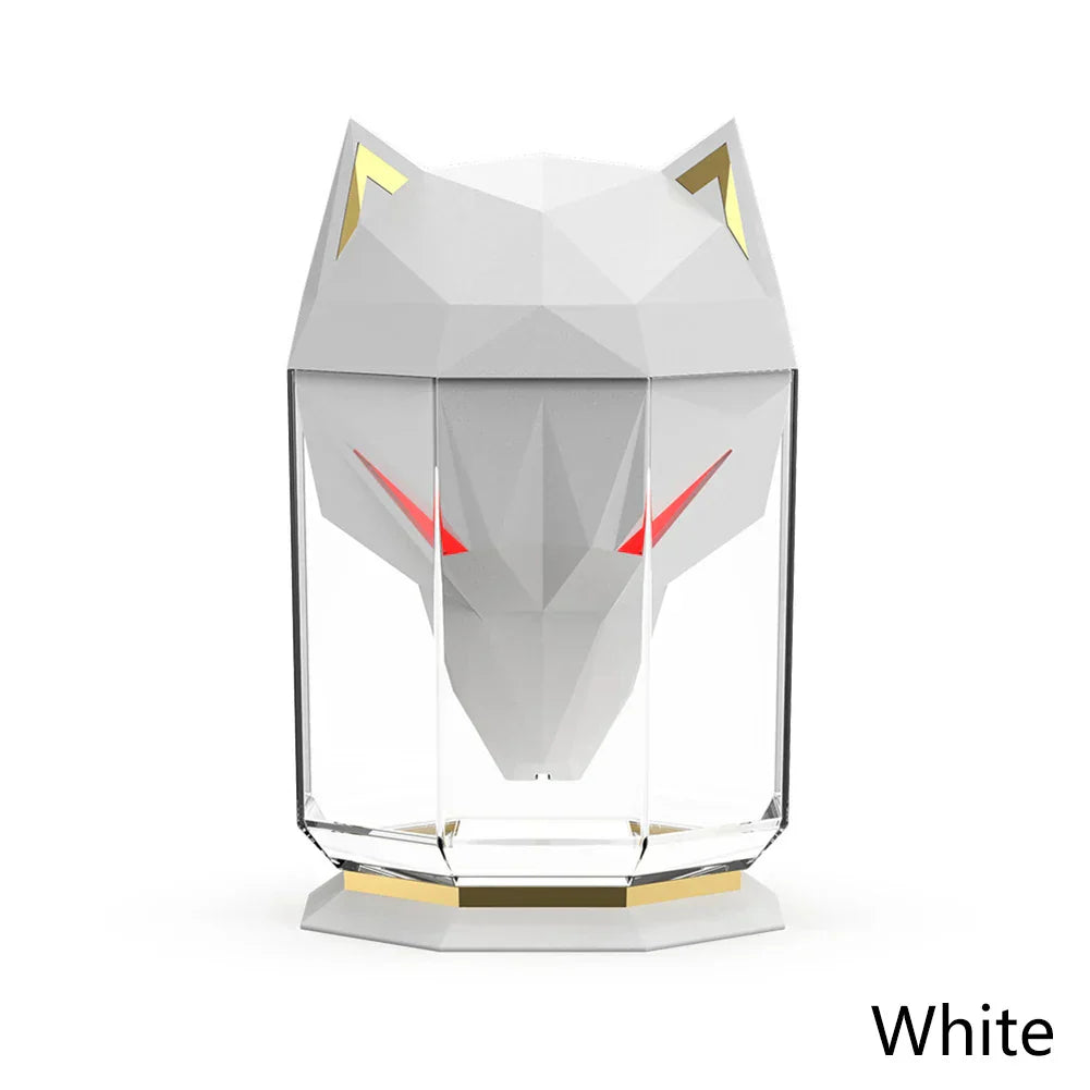 wolf head humidifier 650ml usb aromatherapy humidifiers diffusers